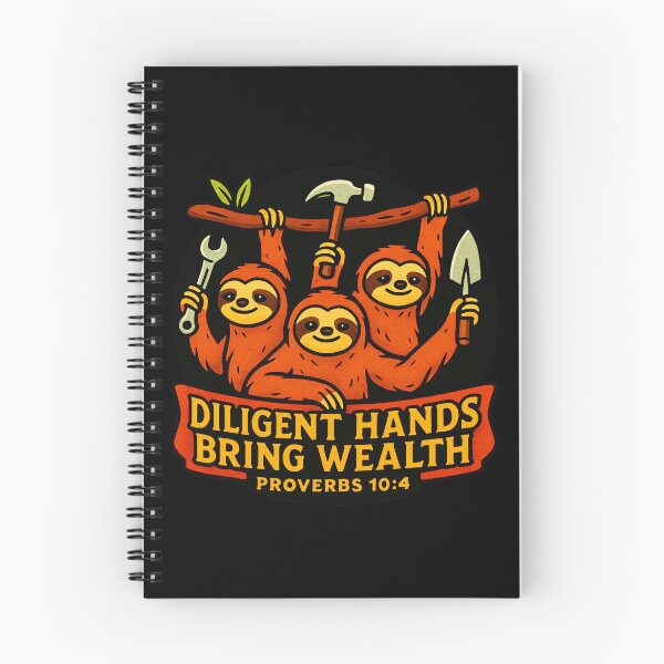 Item preview, Proverbs 10:4 Diligent Hands Bring Wealth designed and sold by plushism.