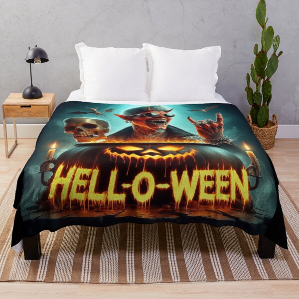 Item preview, Infernal Demon Rock Pumpkin Cauldron designed and sold by Voodoo Store Paranormal Collections.