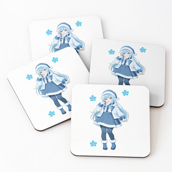 Item preview, Winter Anime Girl – Cute Blue Aesthetic designed and sold by MarcelaOliva.