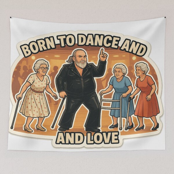 Item preview, Born to Dance and Love – Never Too Late designed and sold by Boldolka.