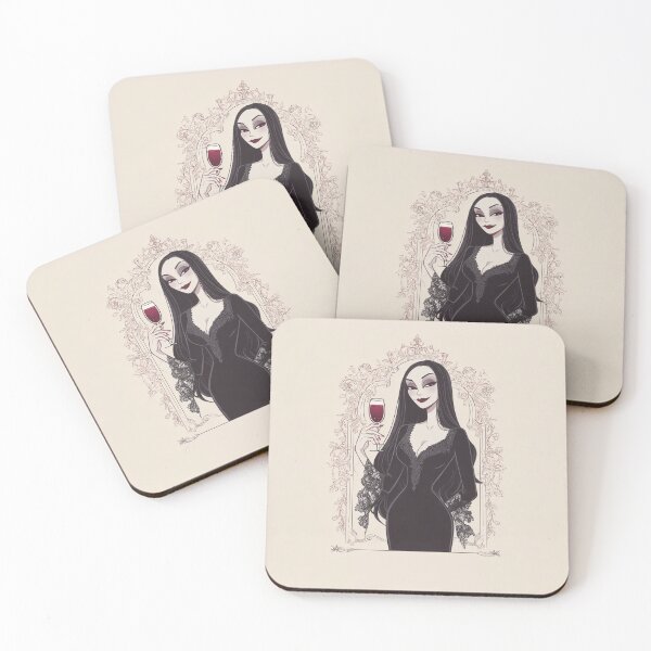 Item preview, Morticia Merlot – Gothic Elegance and Red Wine designed and sold by Evolys.
