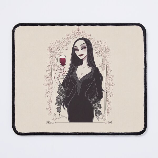 Item preview, Morticia Merlot – Gothic Elegance and Red Wine designed and sold by Evolys.