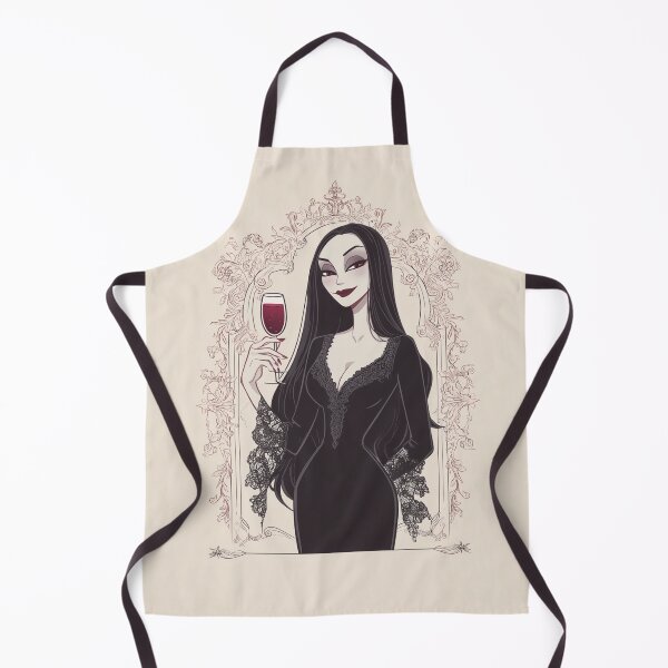 Artikelvorschau, Morticia Merlot – Gotische Eleganz und Rotwein entworfen und verkauft von Evolys.