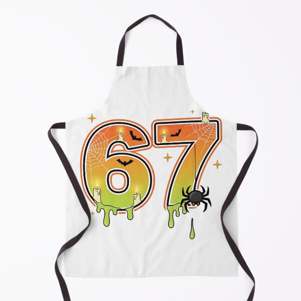 Item preview, Halloween 67 Number Spooky Pumpkin Spider Web Bat Candle Design designed and sold by ArtDesignTp.