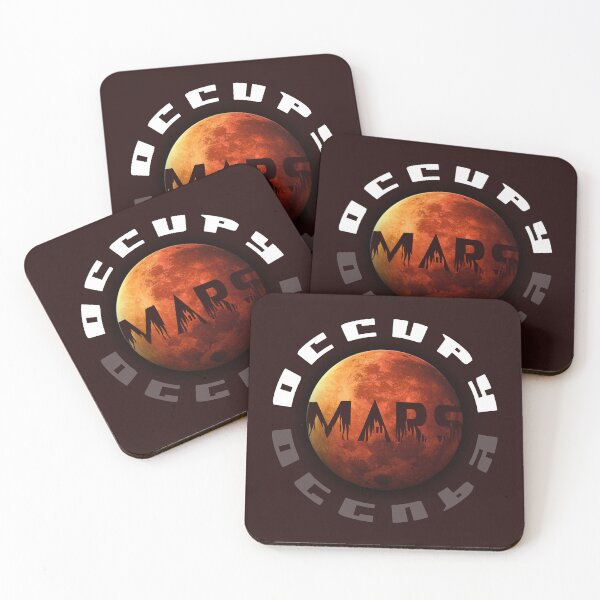 Item preview, Occupy Mars Planet Design with Bold Typography designed and sold by ArtimShop.