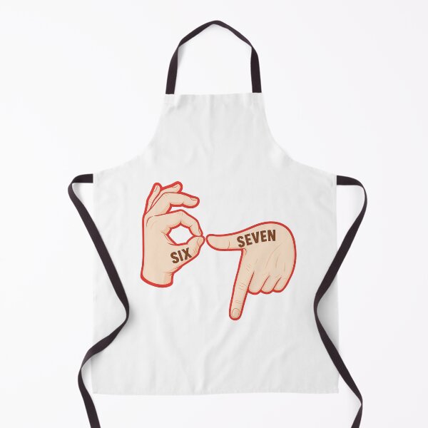 Item preview, Six Seven Hand Sign designed and sold by loupglouglou.