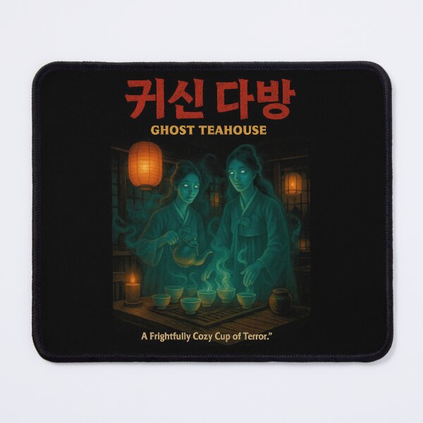 Item preview, Ghost Teahouse – Korean Retro Horror Movie Poster, Vintage Halloween Haunted Spirit Aesthetic designed and sold by DreamCraze.