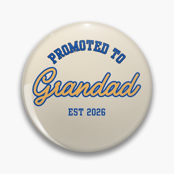 Item preview, Promoted to Grandad 2026 designed and sold by sydney-syder.