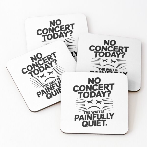 Item preview, No Concert Today? The wait is painfully quiet. designed and sold by PeakMotion.