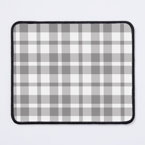 Item preview, Grey White Flannel Twill Plaid Design designed and sold by PatternTitan.