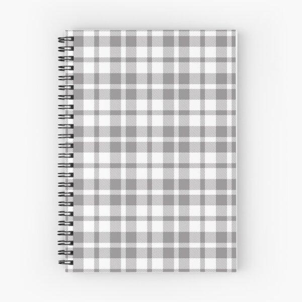 Item preview, Grey White Flannel Twill Plaid Design  designed and sold by PatternTitan.