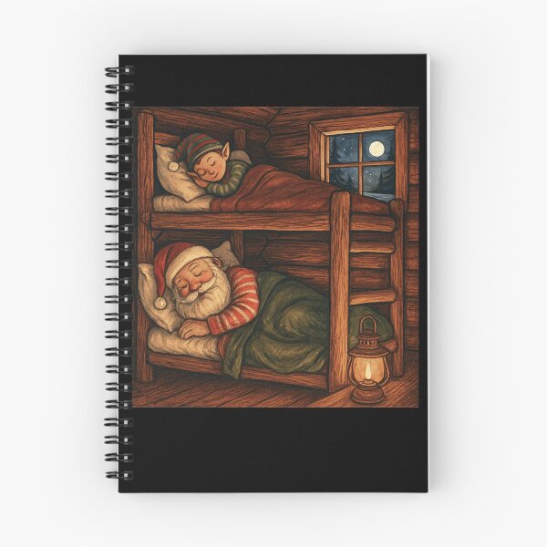 Item preview, Christmas Sleeping PJ Sleep Nap Christmas Santa Elf designed and sold by BlueBerry-Pengu.