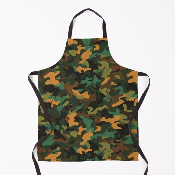 Item preview, Unique Woodland Camo Print For Military Style Fan designed and sold by RoyalStarsPatts.
