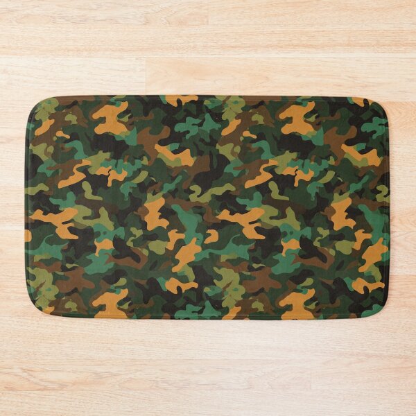 Item preview, Unique Woodland Camo Print For Military Style Fan designed and sold by RoyalStarsPatts.