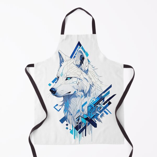 Item preview, Celestial Ice Wolf – Geometric Spirit Animal designed and sold by Dyan4.