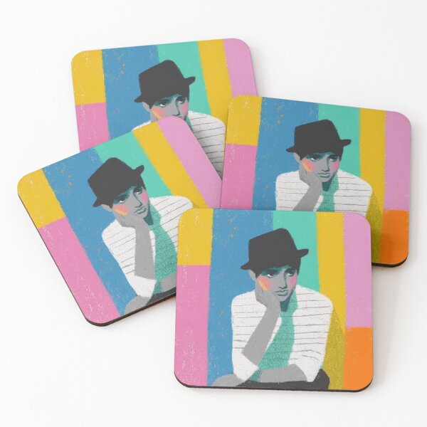 Item preview, Portrait Matisse style colorful colors designed and sold by ArtHouseNiklas.