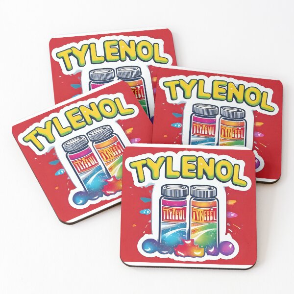 Item preview, Tylenol Sticker – Funny Medicine Parody Art | Pop Culture Humor | Cool Pharmacy Gift for Nurses, Doctors & Patients designed and sold by SassyArtist9006.