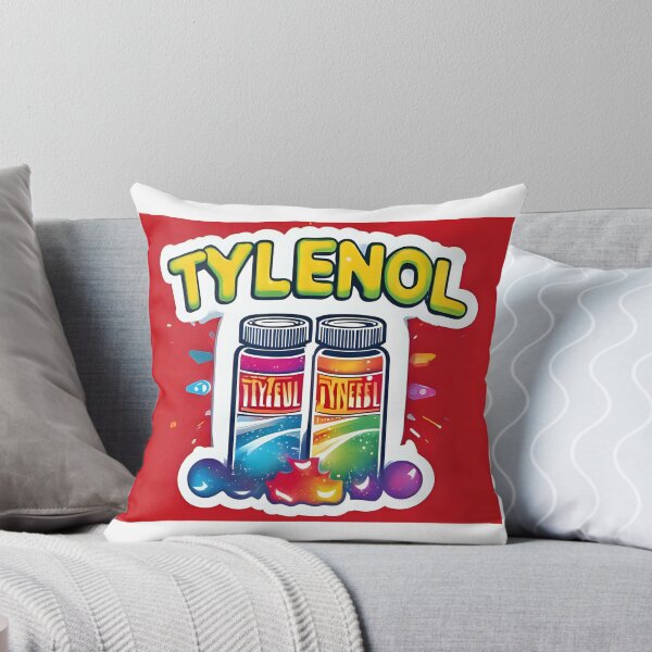 Item preview, Tylenol Sticker – Funny Medicine Parody Art | Pop Culture Humor | Cool Pharmacy Gift for Nurses, Doctors & Patients designed and sold by SassyArtist9006.