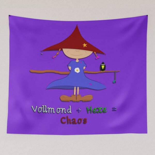 Item preview, Full moon + witch = chaos designed and sold by KD das Lama.