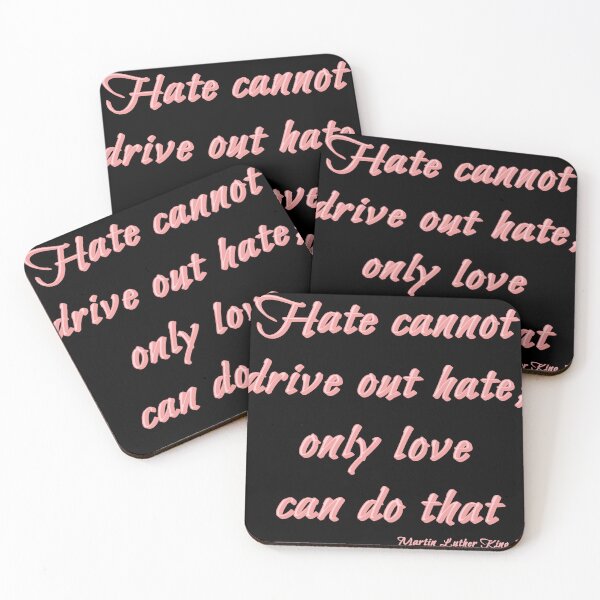 Item preview, Hate cannot drive out hate designed and sold by halibutgoatramb.