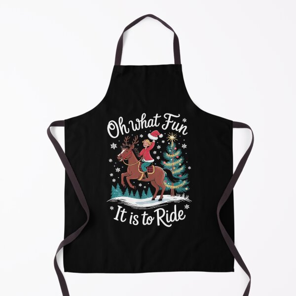 Item preview, Horse Ride Christmas Xmas designed and sold by LunaCrazeArt.