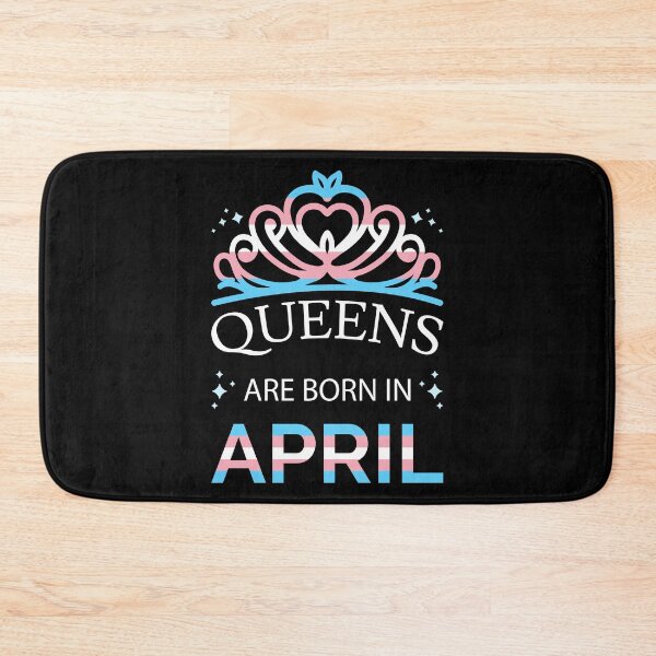 Item preview, Trans Queens Are Born In April I - Pride Flag Colors designed and sold by Lemon Pepper.