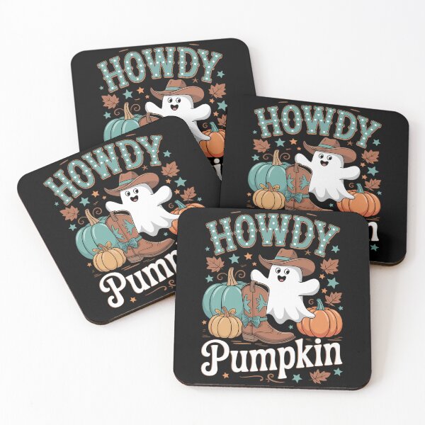 Item preview, Howdy Fall Western Pumpkin Coquette Bow Cowgirl designed and sold by LunaCrazeArt.