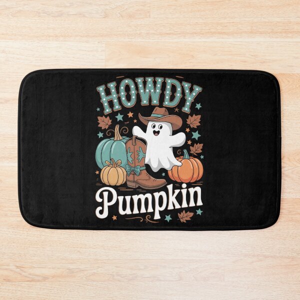 Item preview, Howdy Fall Western Pumpkin Coquette Bow Cowgirl designed and sold by LunaCrazeArt.