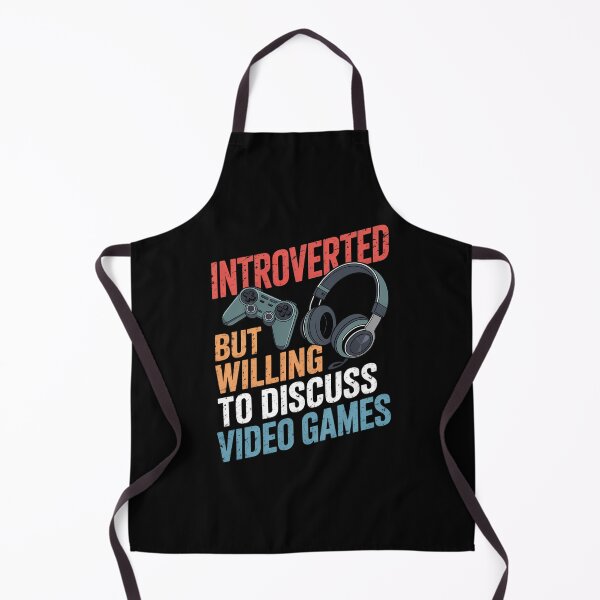 Item preview, Introverted Video Games Gamer designed and sold by LunaCrazeArt.