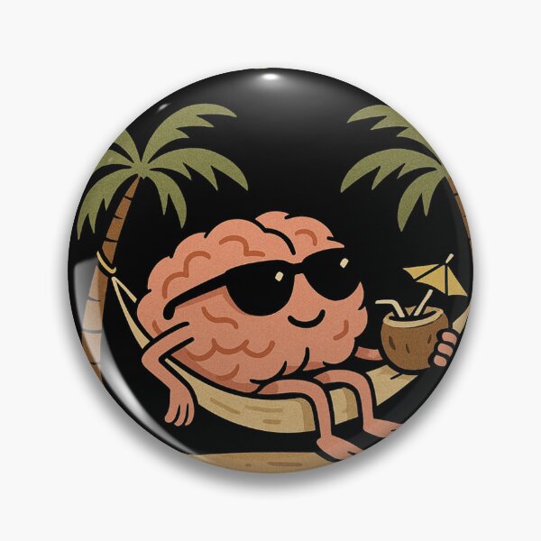 Item preview, Brain on vacation designed and sold by M4K3RB0T.
