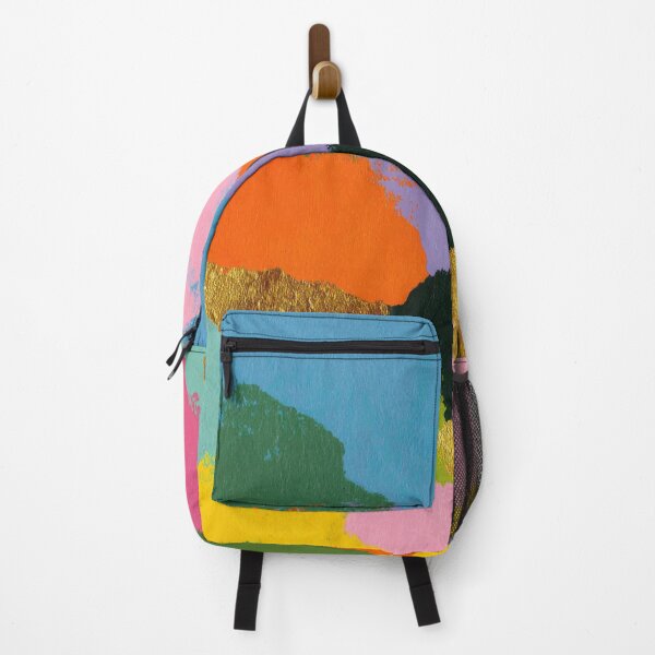 Item preview, Abstract minimal color with gold accents designed and sold by ArtHouseNiklas.