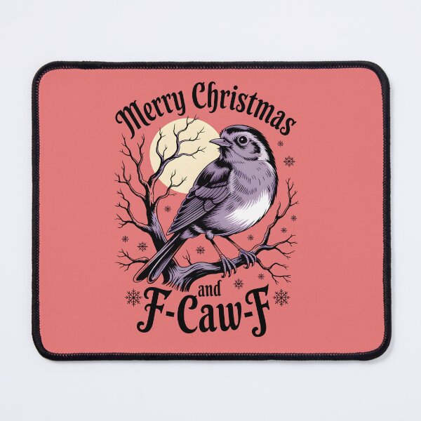Item preview, Merry Christmas and F-Caw-F Robin designed and sold by Gear Camel.