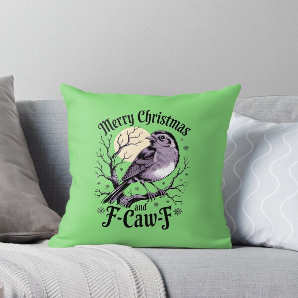 Item preview, Merry Christmas and F-Caw-F Robin designed and sold by Gear Camel.