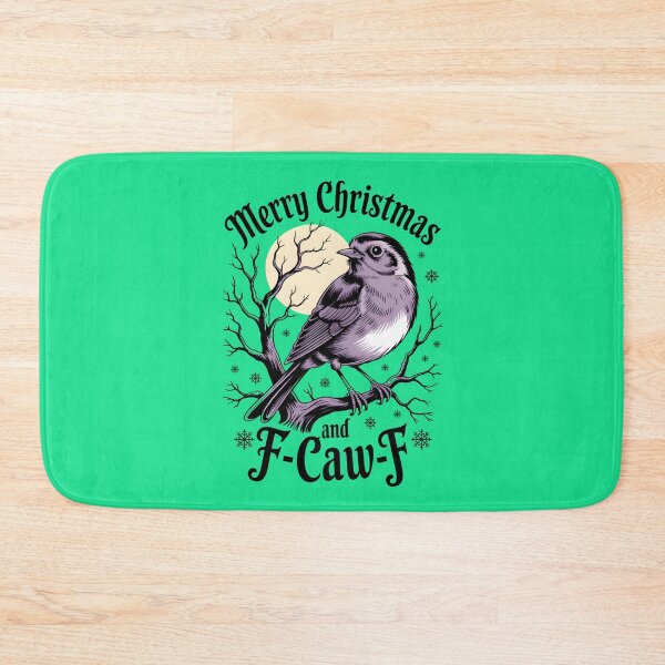 Item preview, Merry Christmas and F-Caw-F Robin designed and sold by Gear Camel.