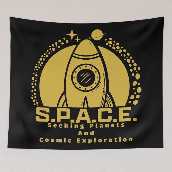 Item preview, S.P.A.C.E. – Seeking Planets And Cosmic Exploration designed and sold by Milena R..