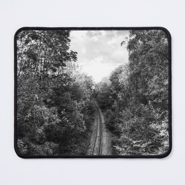 Item preview, Skipton, Airedale Line Railway Through Dense Forest designed and sold by Paul Thompson Photography.