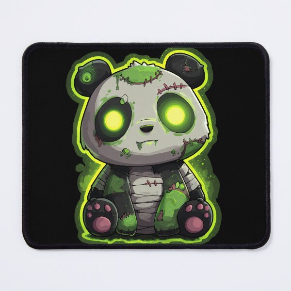 Item preview, Halloween Zombie Panda Design – Cute Scary Cartoon Bear designed and sold by Meiersbeste.