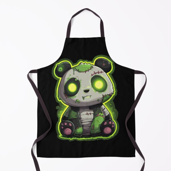 Item preview, Halloween Zombie Panda Design – Cute Scary Cartoon Bear designed and sold by Meiersbeste.