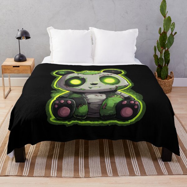 Item preview, Halloween Zombie Panda Design – Cute Scary Cartoon Bear designed and sold by Meiersbeste.