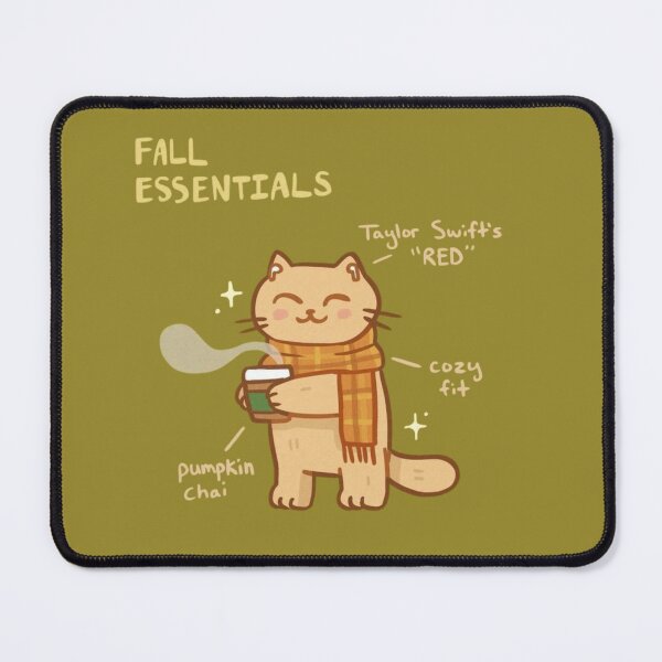 Item preview, Fall Essentials Cozy Cat Coffee designed and sold by Oniyasha.