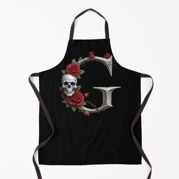 Item preview, G, Ornate Skull Halloween Letters, Gothic Font, Halloween Alphabet Print, Spooky Letters for Hoodie & Merch designed and sold by TheGaliyaStudio.