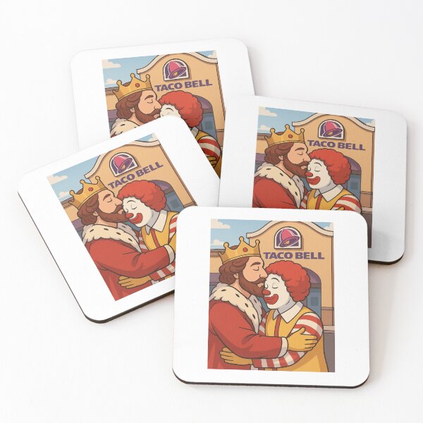 Item preview, Mcdonald burger king kfc wendy's taco bell birthday funny prank meme gift weird designed and sold by CheeseBlueprint.