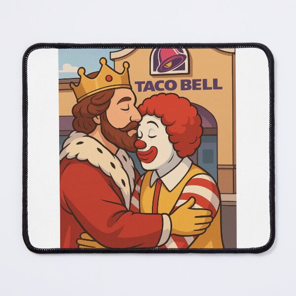 Item preview, Mcdonald burger king kfc wendy's taco bell birthday funny prank meme gift weird designed and sold by CheeseBlueprint.