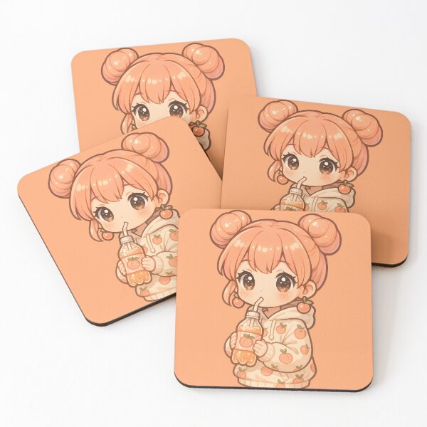 Item preview, Peachy Chibi Soda Cutie designed and sold by ShopSpire.
