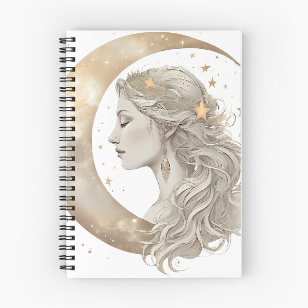 Item preview, Celestial Moon Goddess designed and sold by EchosAndInk.
