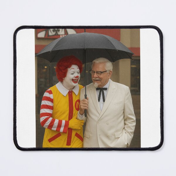 Item preview, Mcdonald KFC burger king wendy's taco bell birthday funny prank meme gift weird designed and sold by CheeseBlueprint.