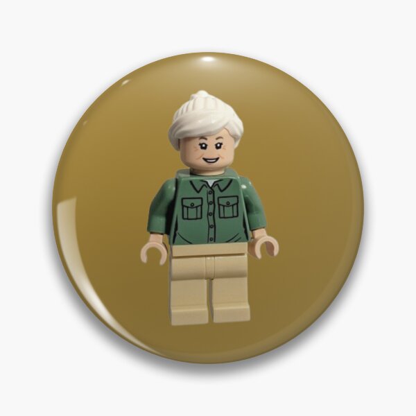 Item preview, Brick Tribute to Jane Goodall and Chimp - Stickerpack designed and sold by YonderAndBeyond.