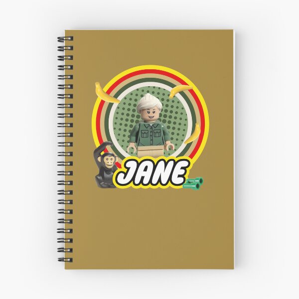 Item preview, Brick Tribute to Jane Goodall and Chimp - Stickerpack designed and sold by YonderAndBeyond.