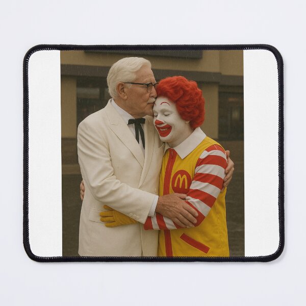 Item preview, Mcdonald KFC burger king wendy's taco bell birthday funny prank meme gift weird designed and sold by CheeseBlueprint.