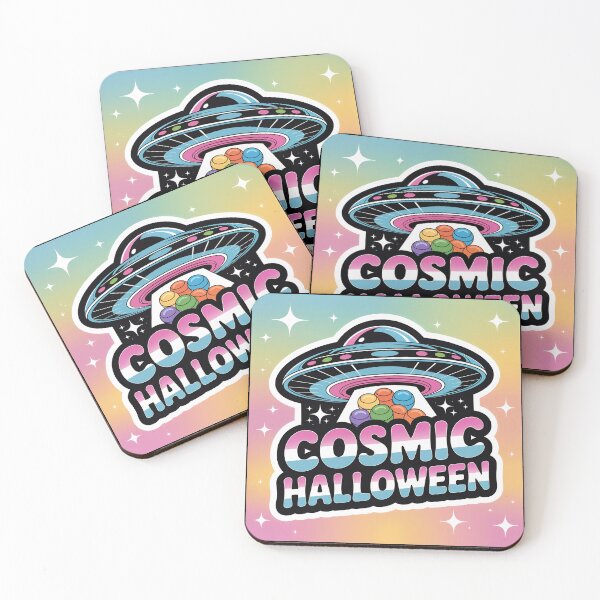 Item preview, Disco UFO Beaming Candy • Cosmic Halloween  designed and sold by Blok45.